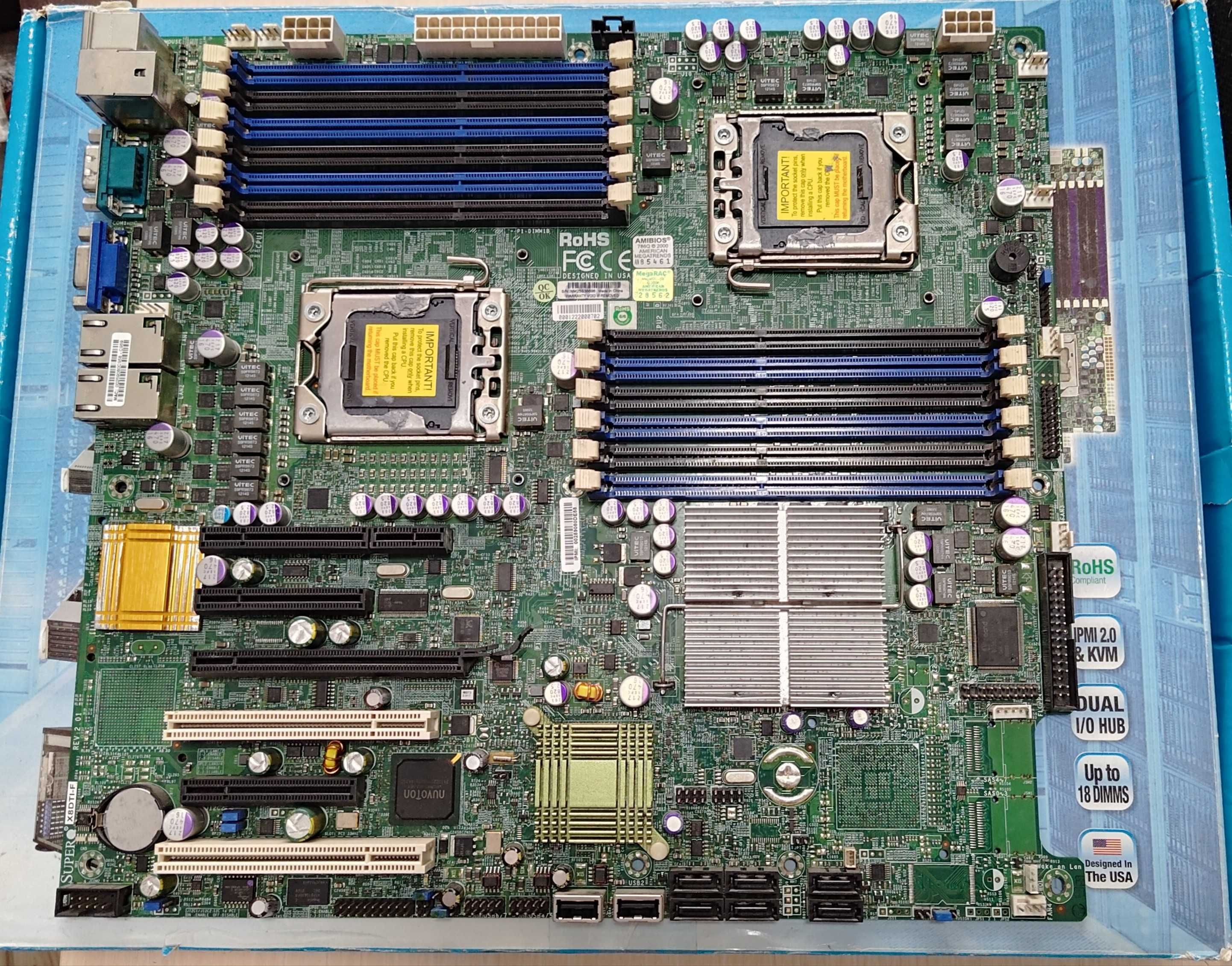 Материнська плата Supermicro X8DTI-F Socket 1366