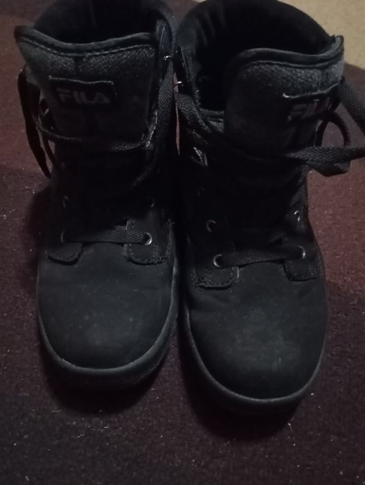Botas Fila pretas
