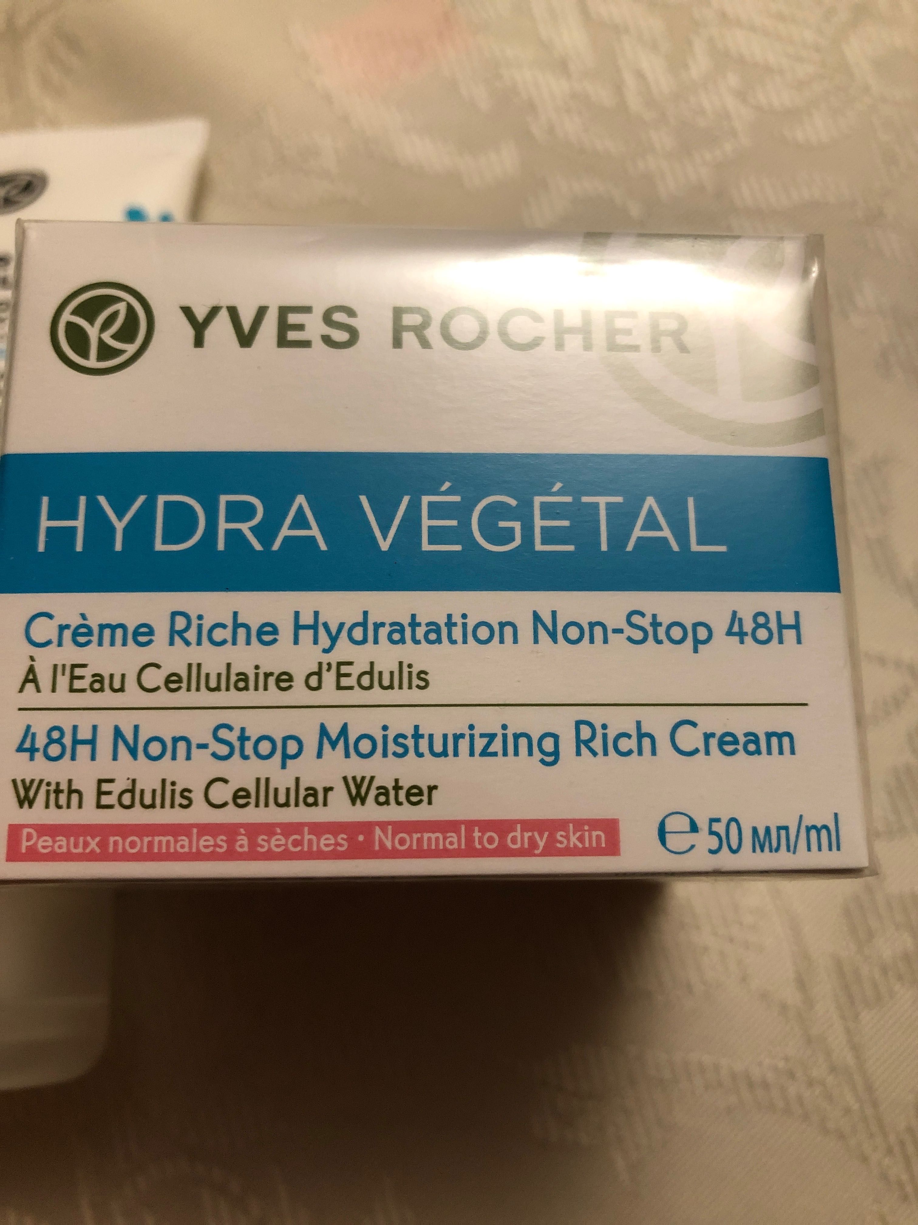 Yves Rocher Krem nawilżający Hydra Vegetal +maskanawilżając-dotleniaj