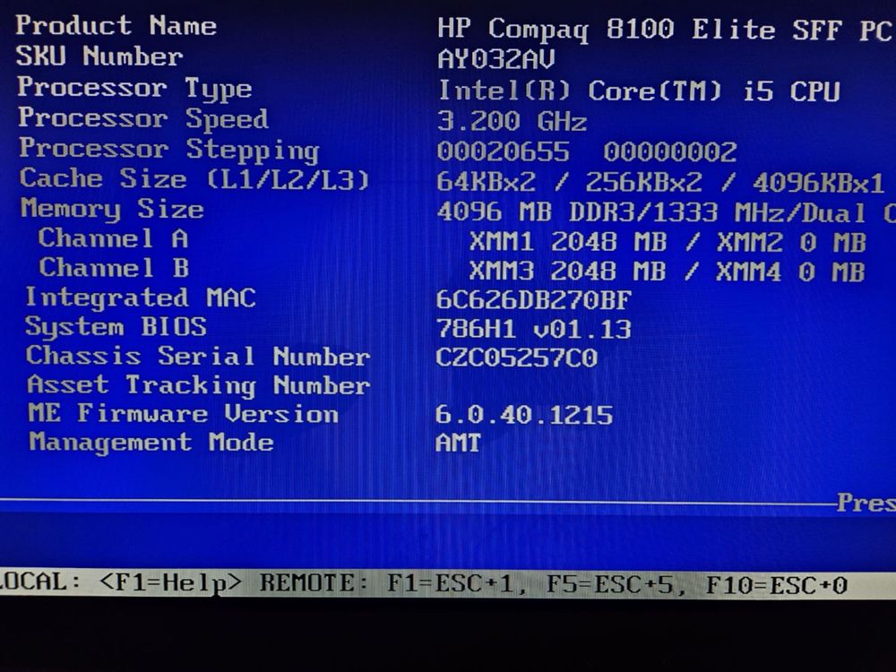 Komputer HP 8100 SFF używany HDD + WiFi + Bluetooth