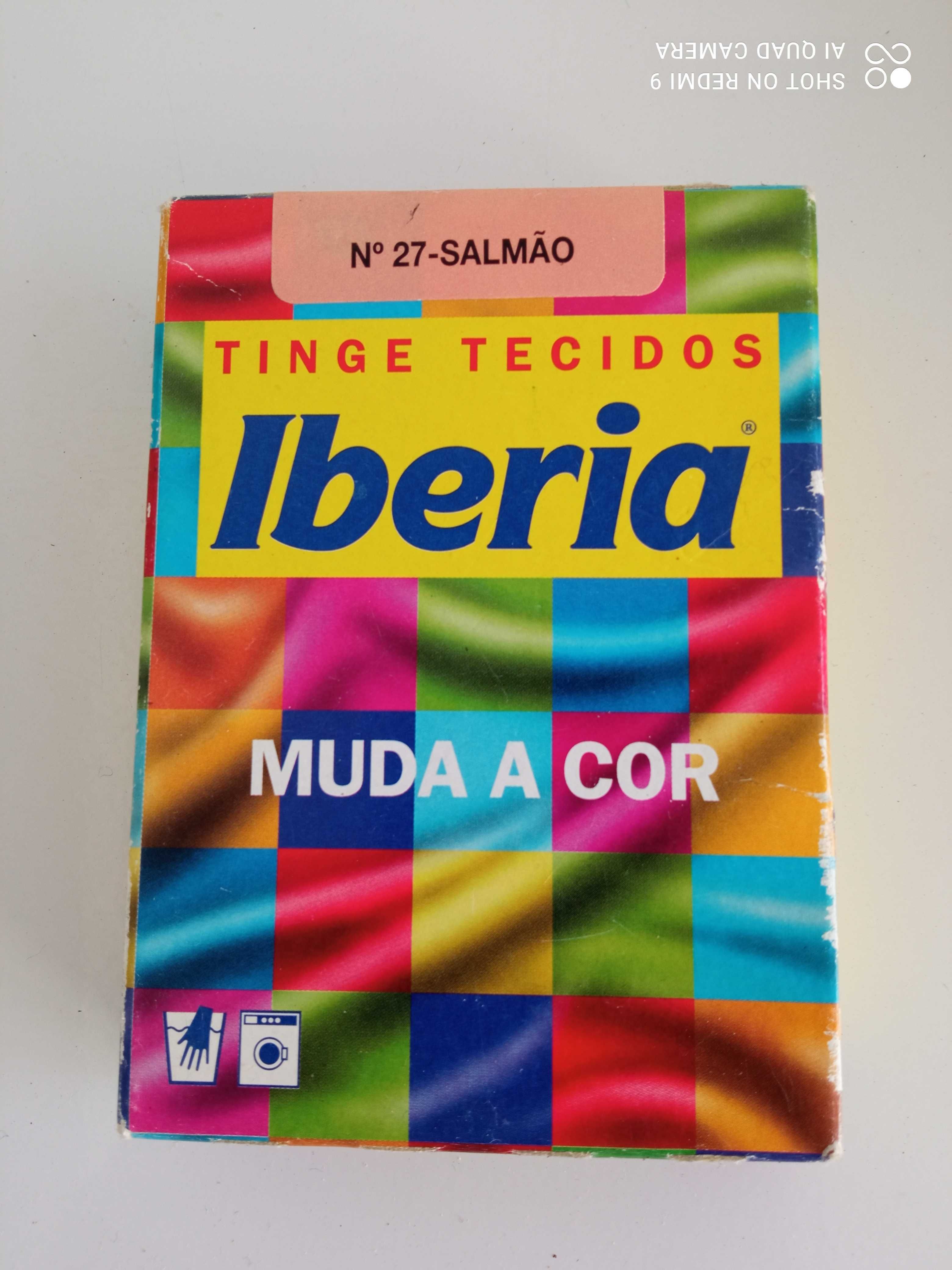 Tinta e fixador - Tingimento de roupa - Marca Iberica e Ideal