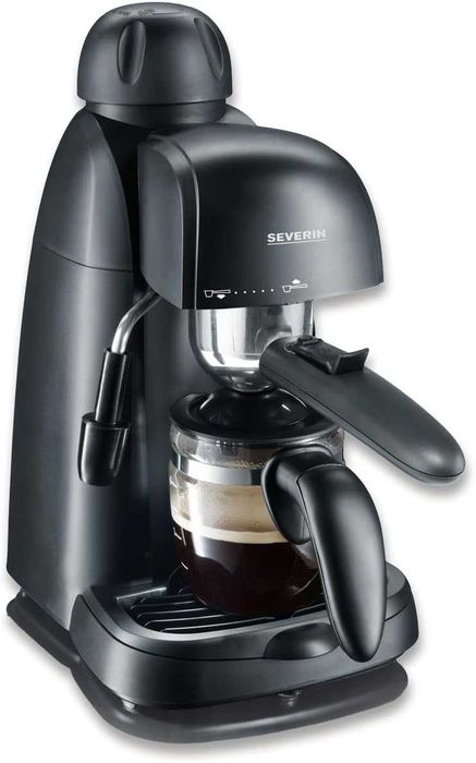Máquina de café expresso a pressão com espuma de leite- NOVO