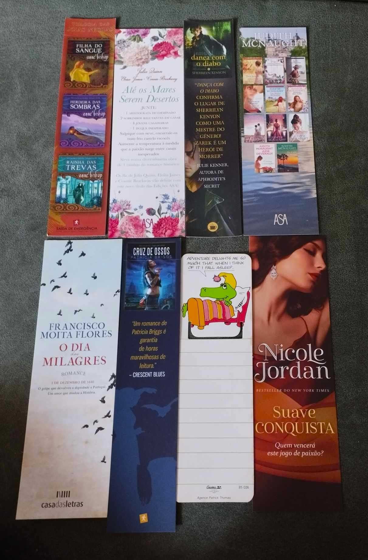Conjunto de 50 Marcadores de Livros