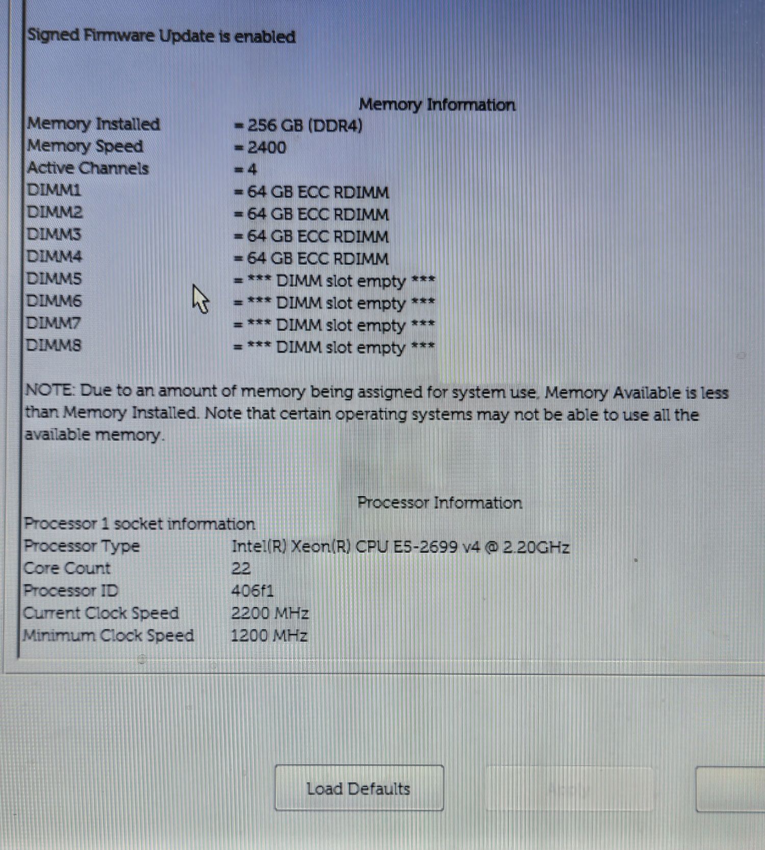 GAMING Dell Precision TOWER T5810 | E5-2699v4 | 128GB RAM