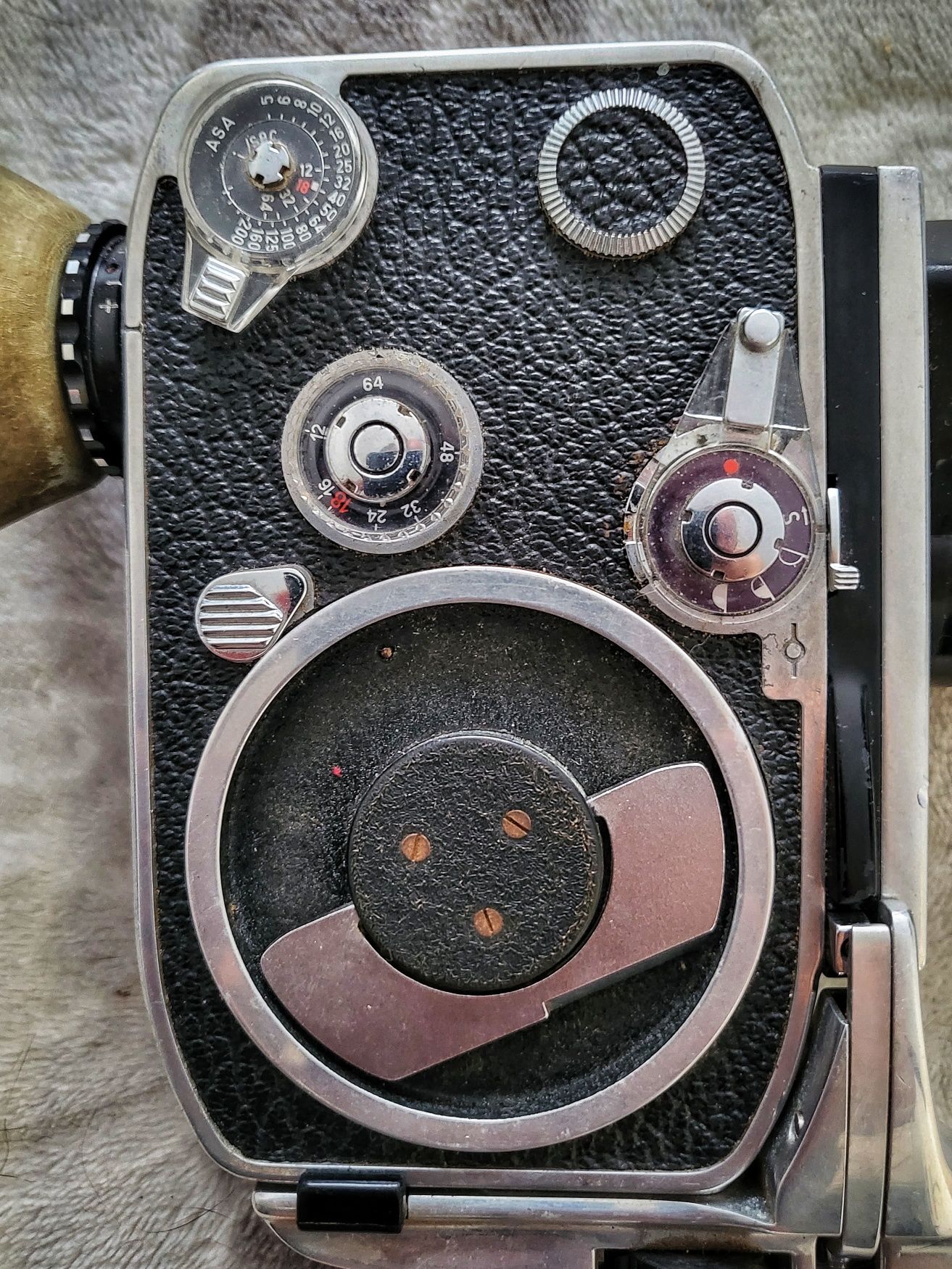 Bolex Paillard P2 Zoom Reflex com Mala vintage