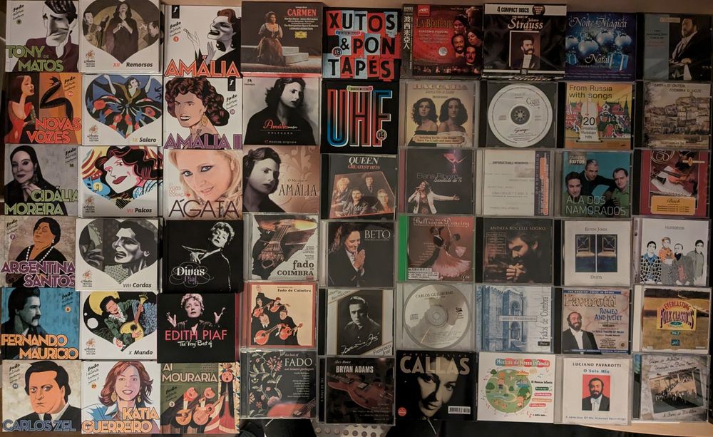400 CDS de música novos, 5€ cada