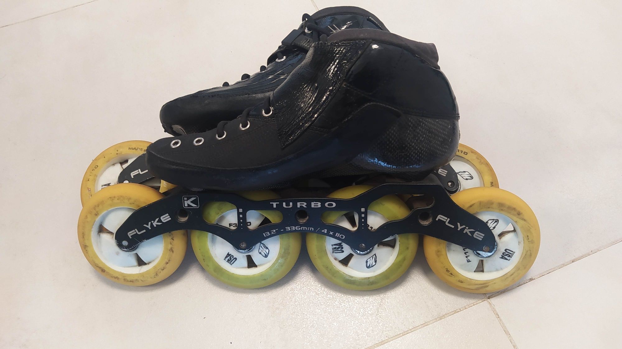 Rolki wyścigowe speedowe powerslide double X rozmiar 43 4x110