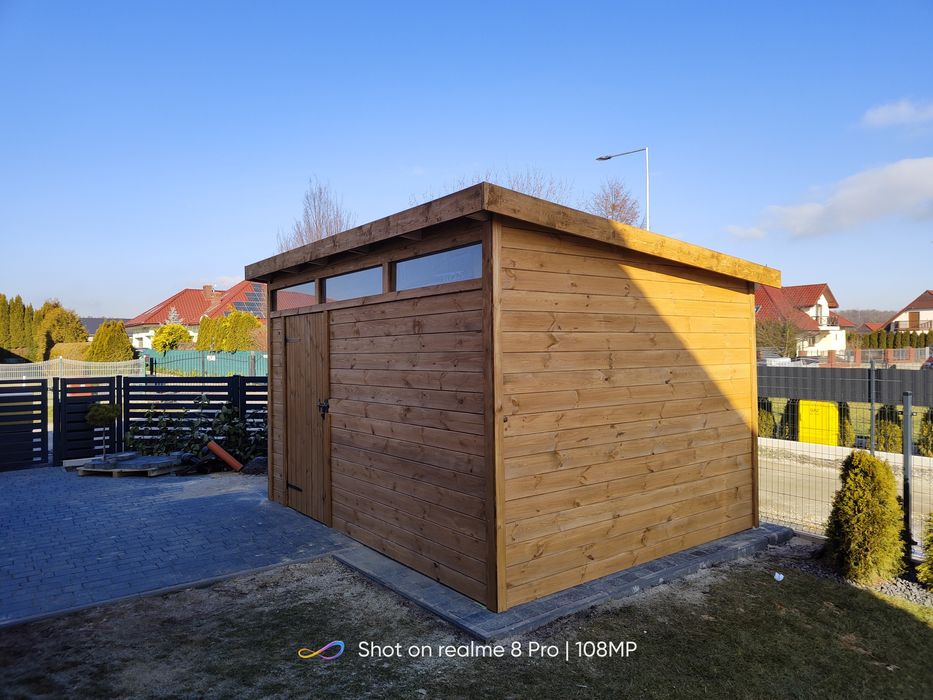 Nowoczesny Domek Narzędziowy Montaż w cenie