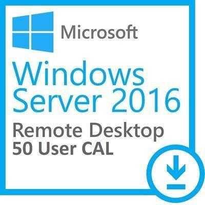 Remote Desktop Services 50 CAL user 2016 Server