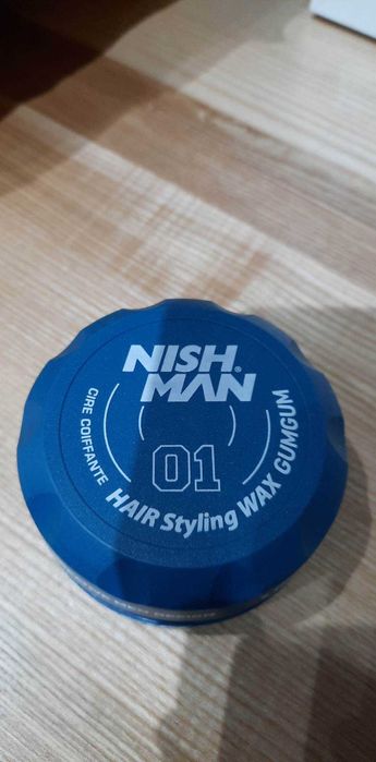 Nishman Styling Wax Pomada do włosów profesjonalna 150ml Barber mix