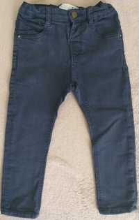 Spodnie dżinsowe, dresowe, legginsy chłopięce, Zara, rozmiar 92
