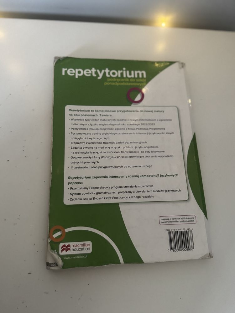 Repetytorium jezyk angielski