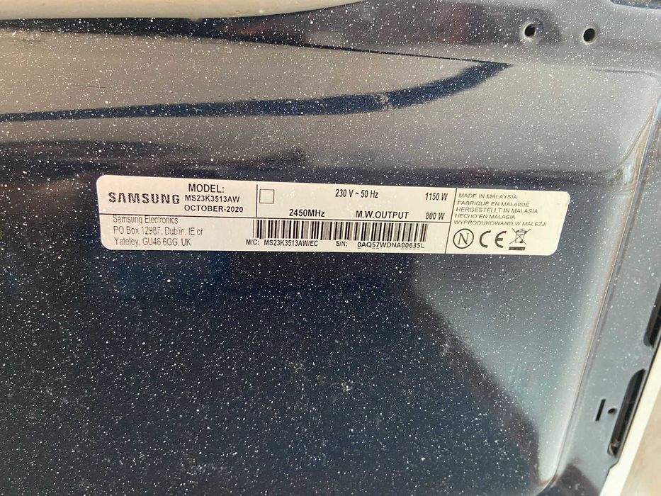 Microondas  Samsung em perfeito estado de conservação