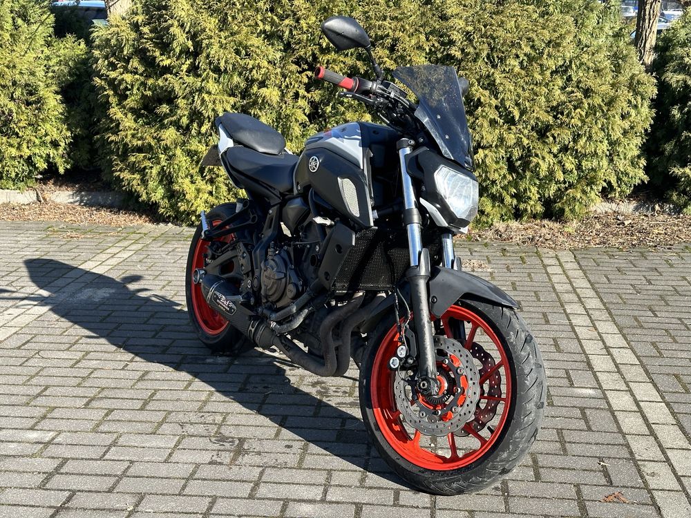 Wynajem, wypożyczalnia motocykla Yamaha MT-07 2019