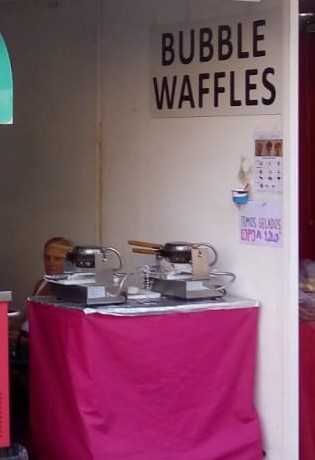 Maquina de Bubble Waffles