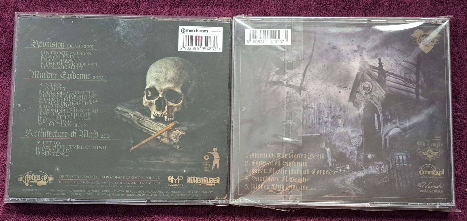 2 x CD DIRA MORTIS polski death Metal