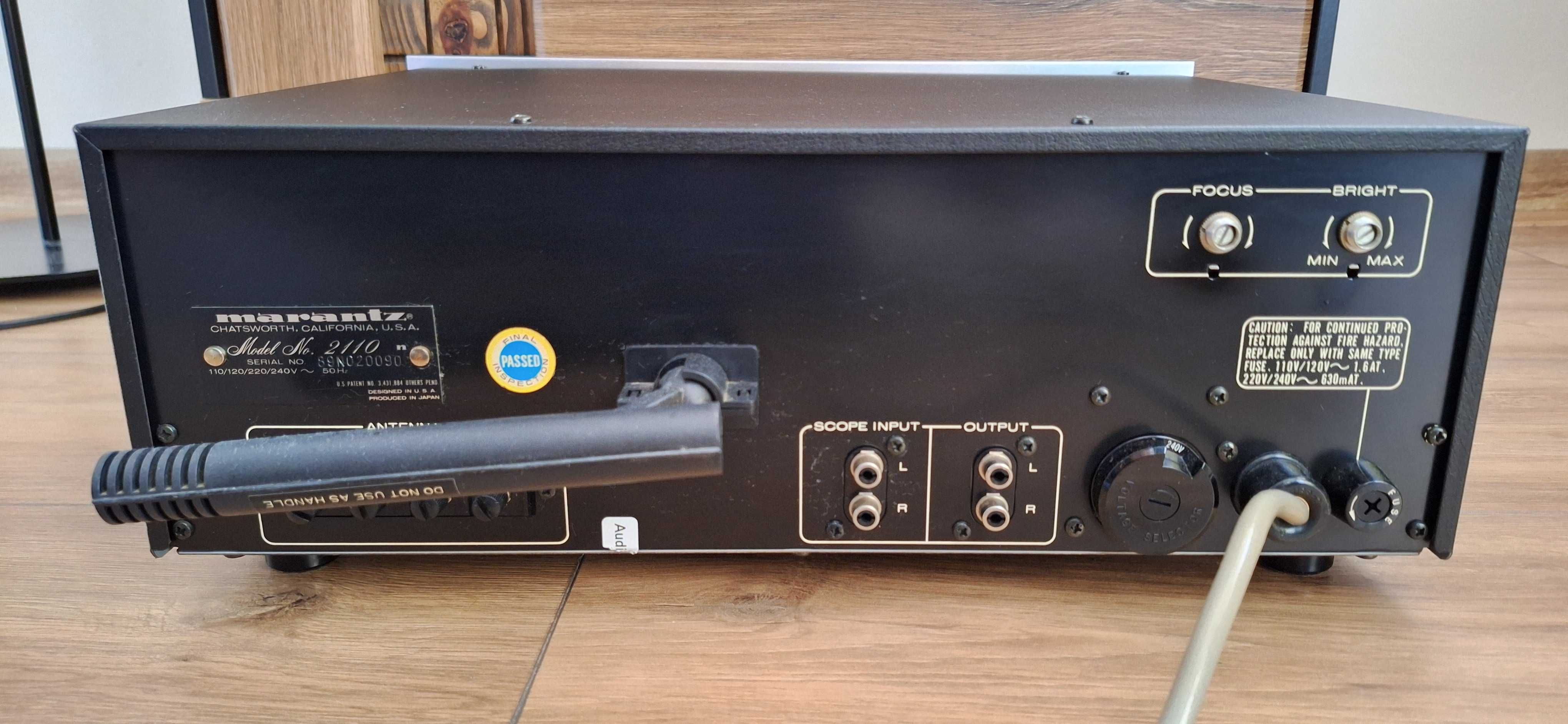 Marantz TUNER 2110 AM/FM Wraz z oscyloskopem ! RARYTAS OKAZJA! POLECAM