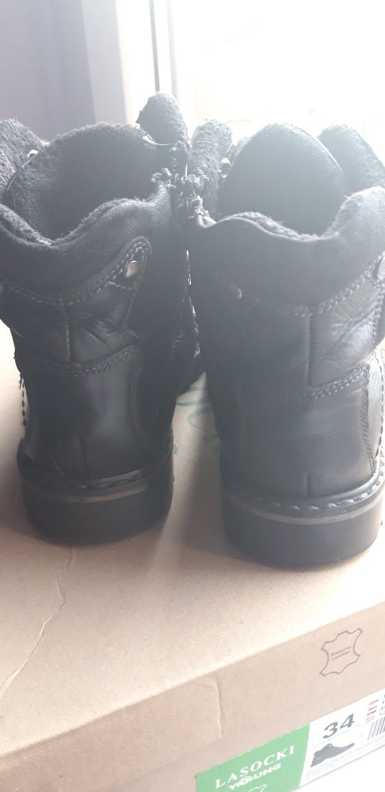 Buty zimowe, trzewiki Lasocki Young 34