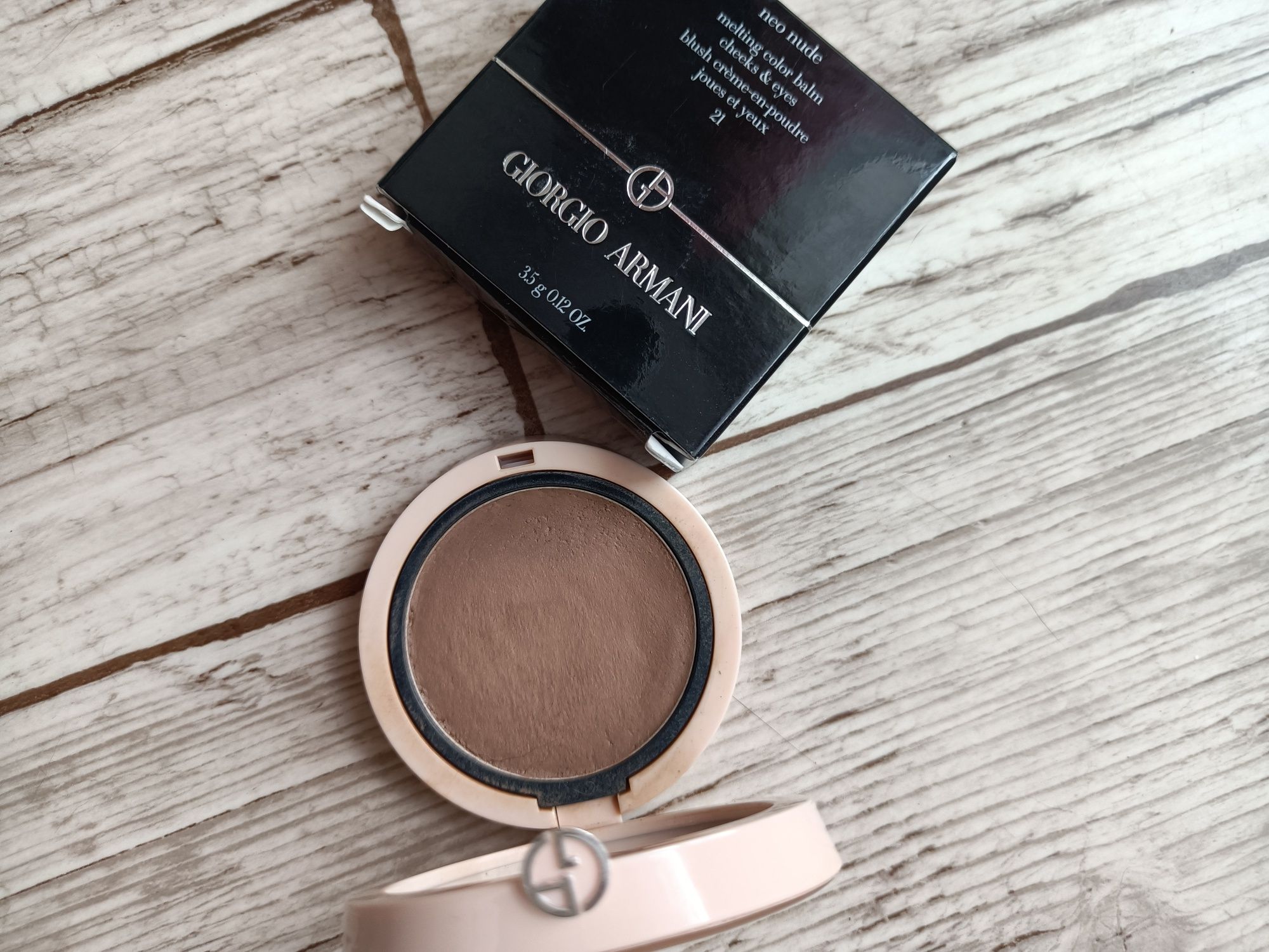 Podkład, kremowy bronzer Giorgio Armani