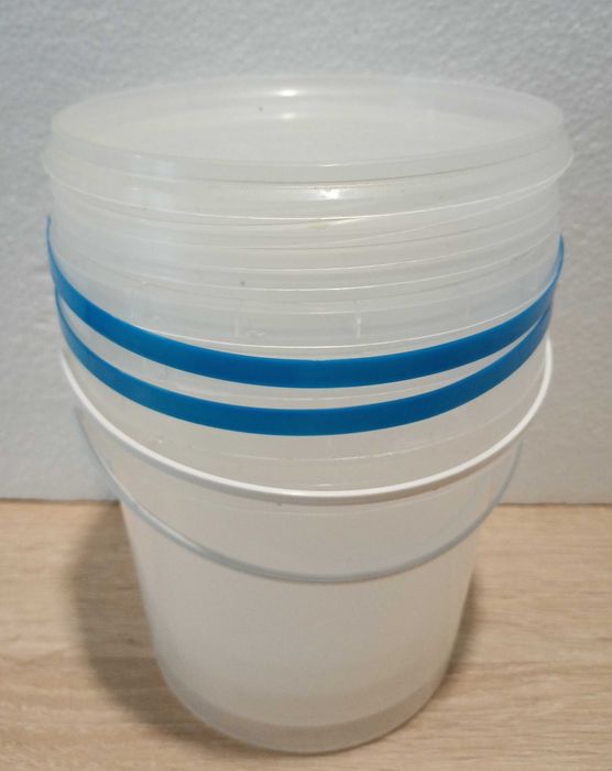 Ведерки пластиковые 1 л, 5 л