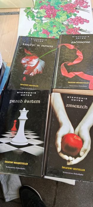 Ksiáżka saga Zmierzch