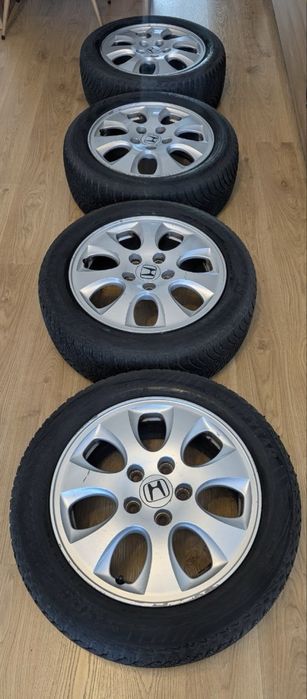 Komplet oryginalnych OE felg Honda 6.5Jx16 5x114.3 ET55 OC 64.1