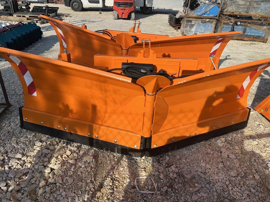 Pług śnieżny pług do śniegu Volant hydrauliczny składany transport