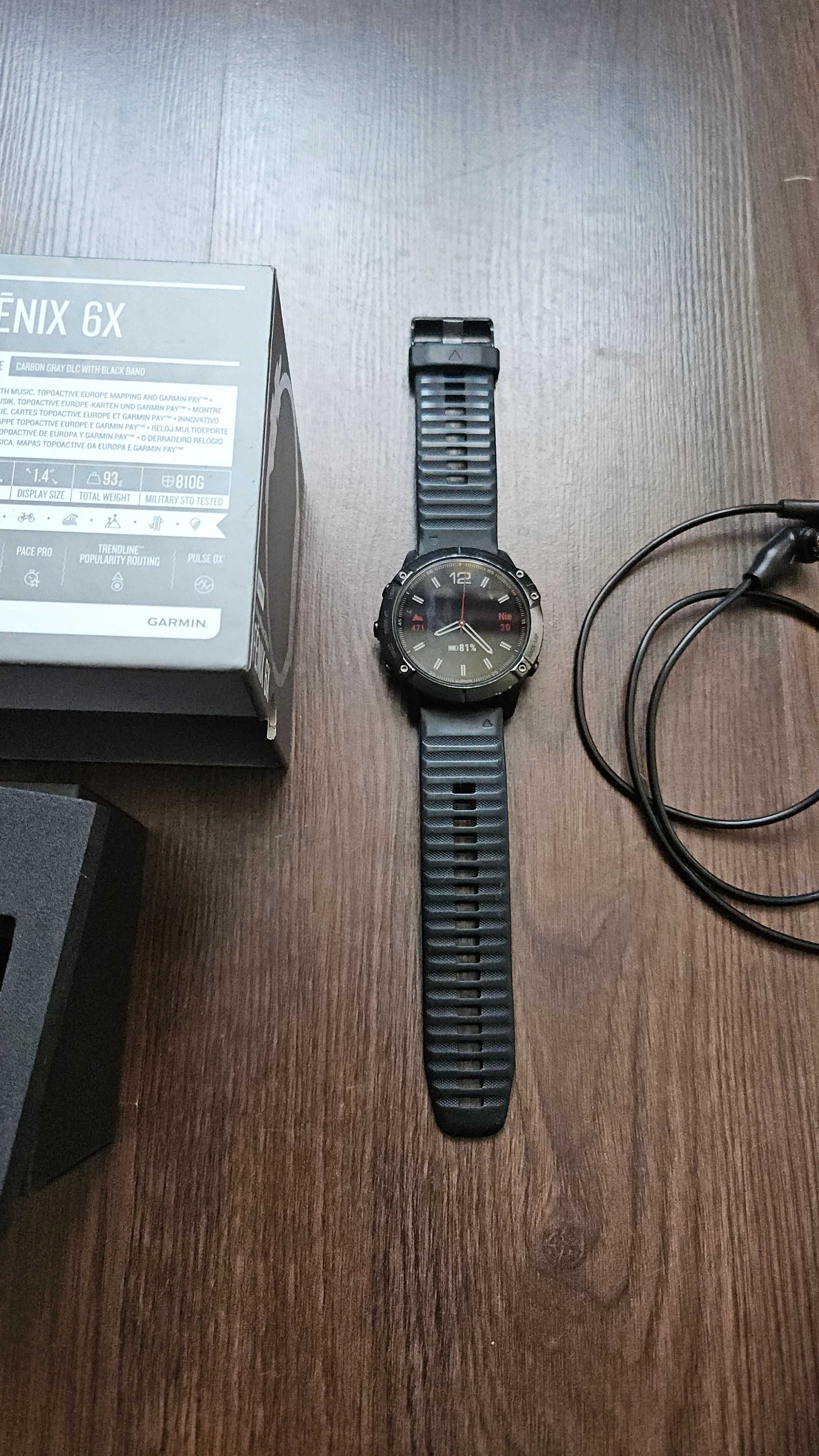 Garmin Fenix 6x sapphire
