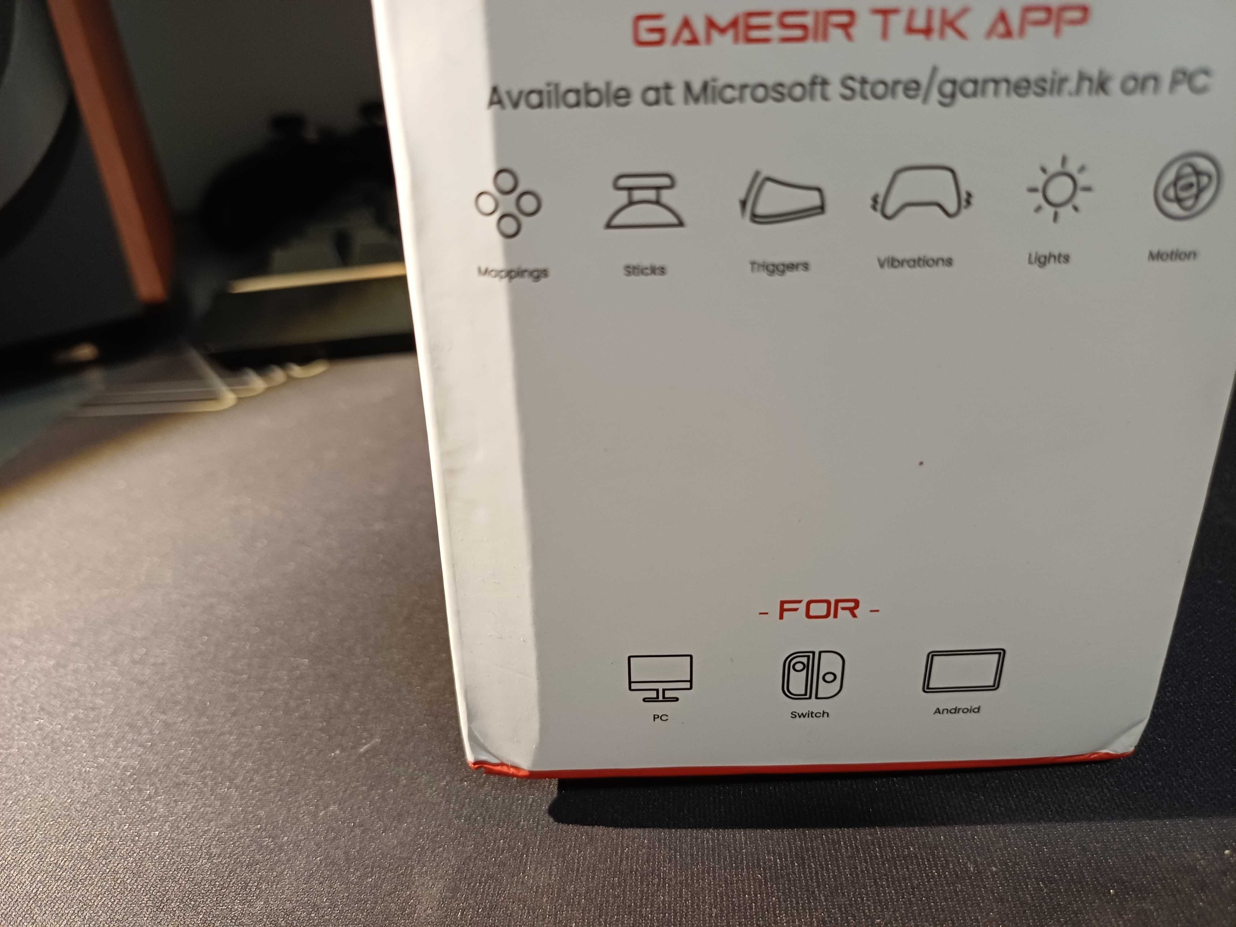 Gamepad, comando para PC, Swith, Android Gamesir T4 Kaleid