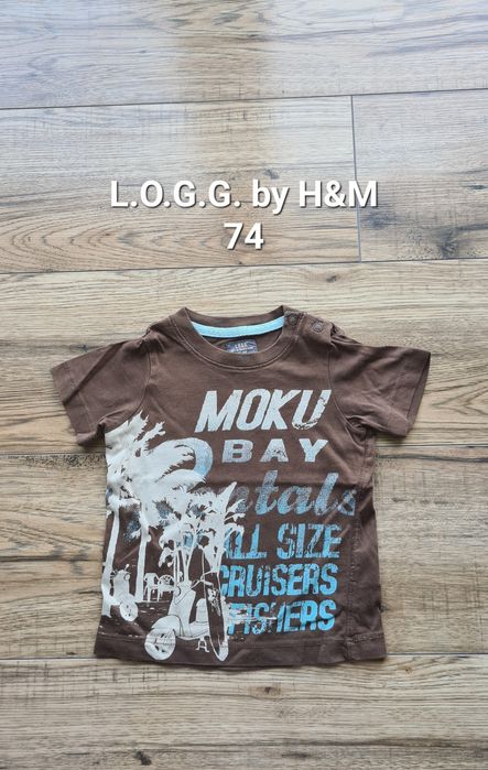 Koszulka krótki rękaw L.O.G.G. H&M 74