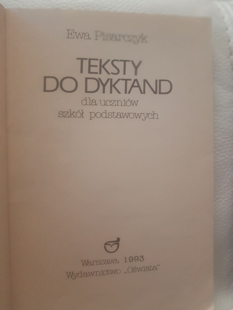 Teksty do dyktand - Ewa Pisarczyk