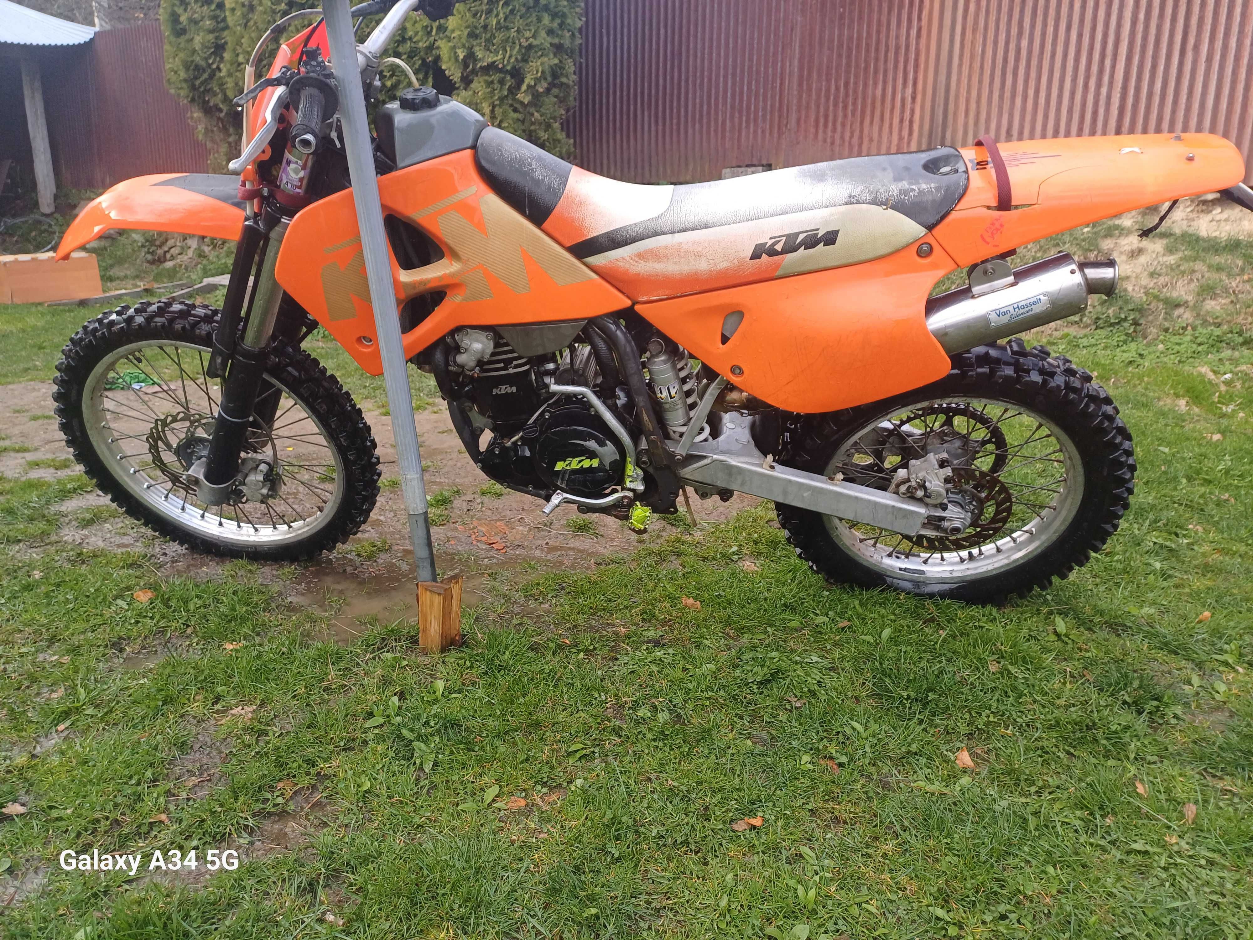 Motor KTM 400 używany w teren