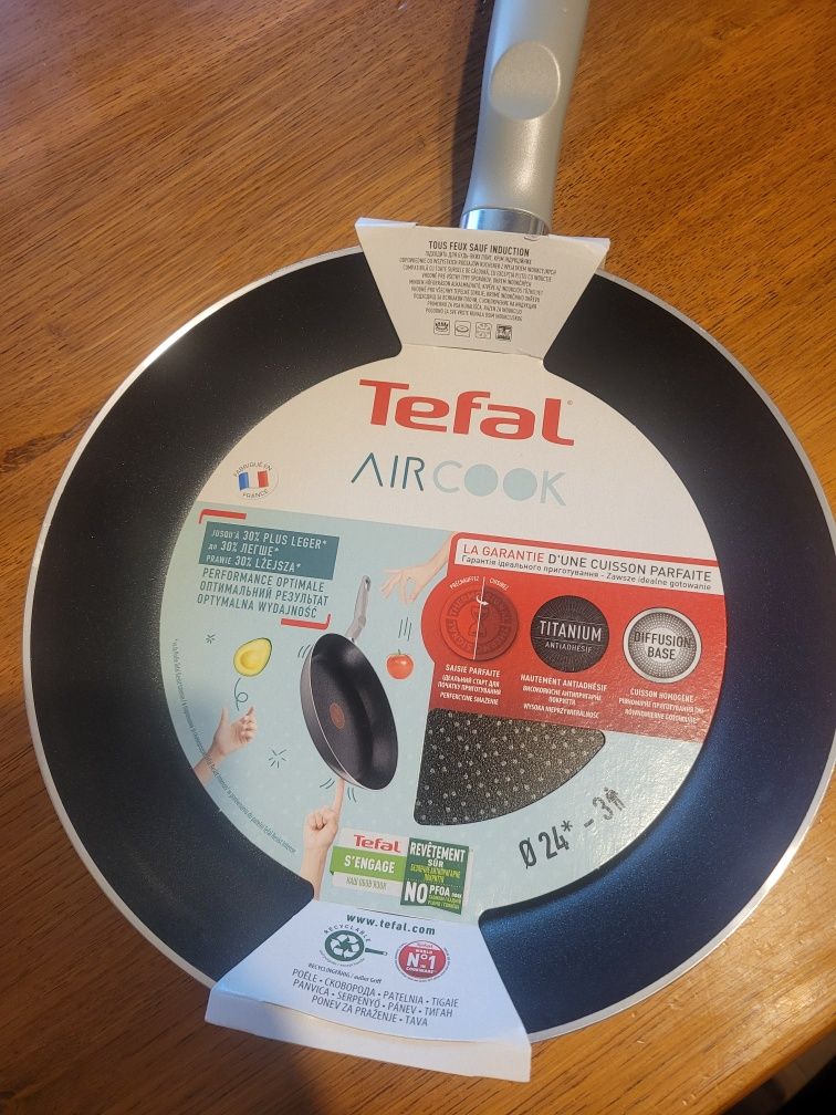 3x Patelnia tefal  nowe