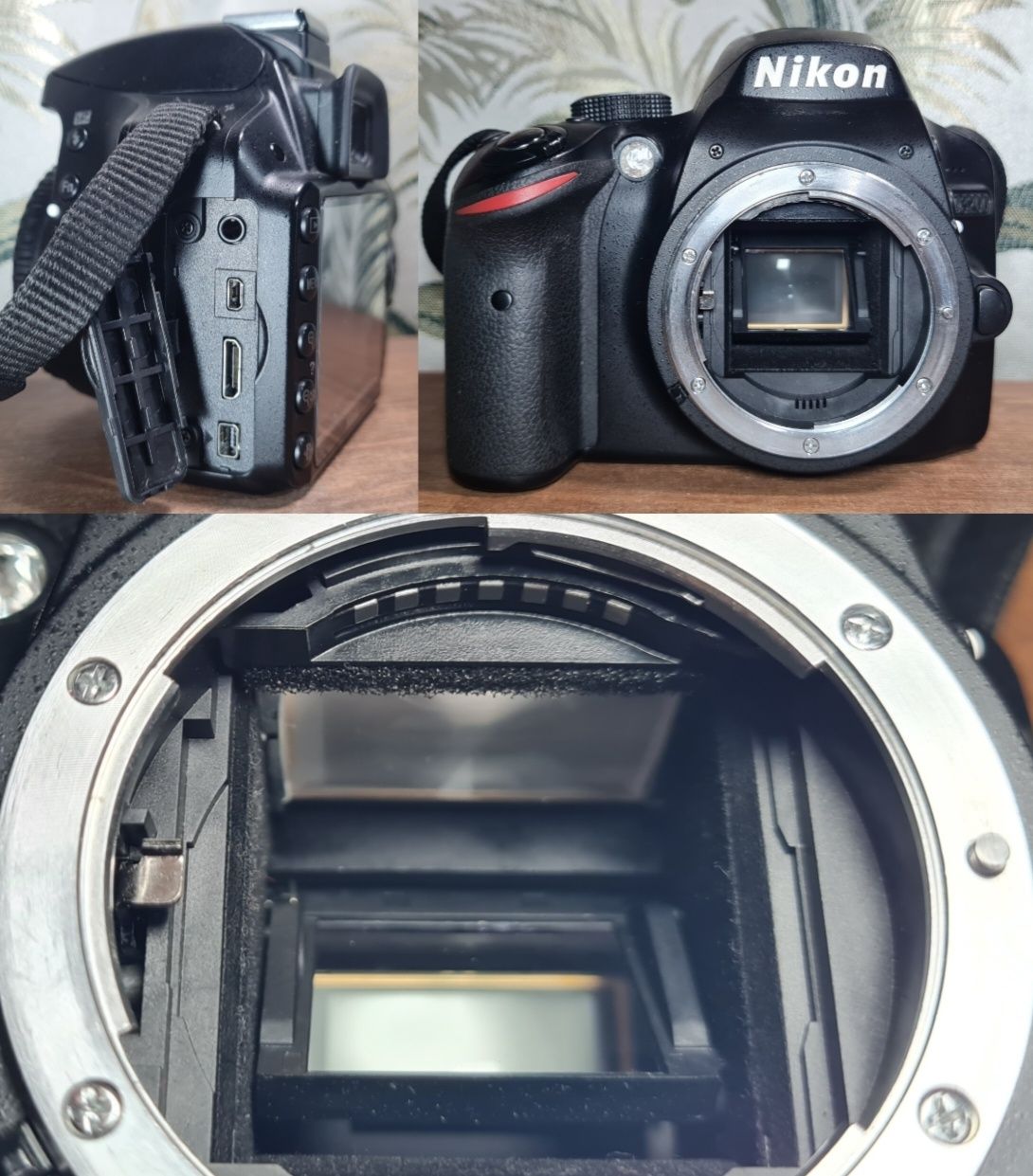 Дзеркальний фотоапарат Nikon D3200 + сумка + 64гб