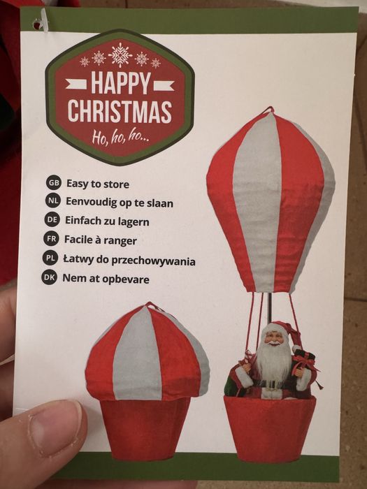 Декор. Повітряна куля. Ведмедики. Новий рік.