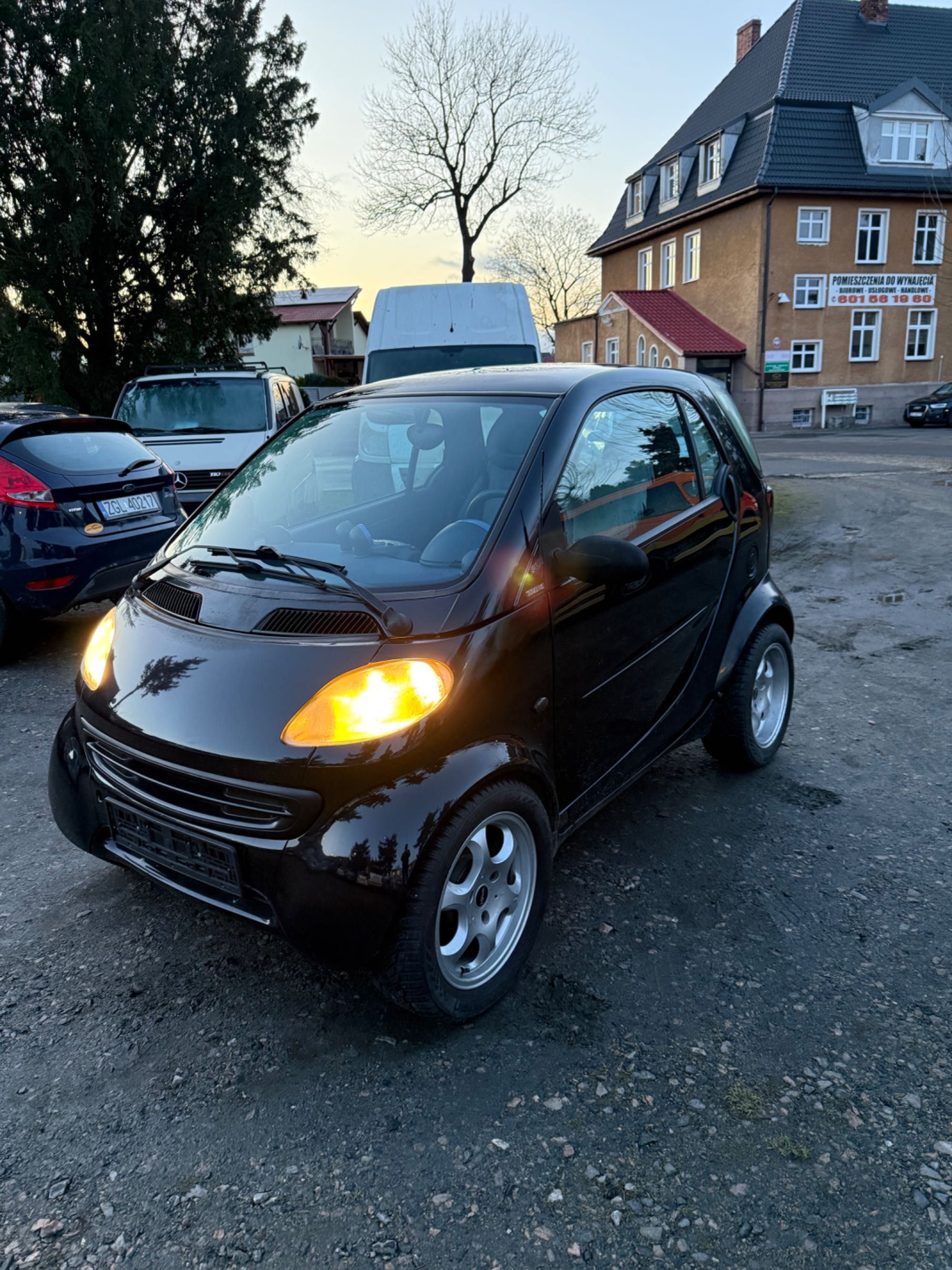 Smart Fortwo Brabus oryginał 70PS klima/skory/panorama