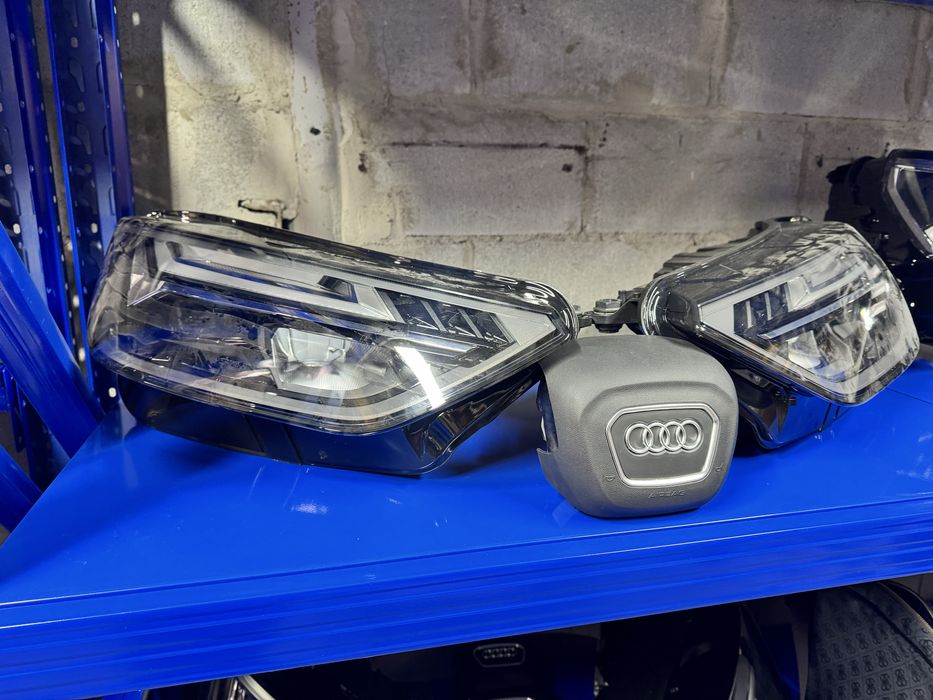 Фары Audi Q5 Full led ліва права фара рест 21-24рік