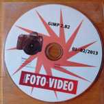 Digital Foto Video płyta CD Foto-Video 1-2/2013 Gimp 2.8.2
