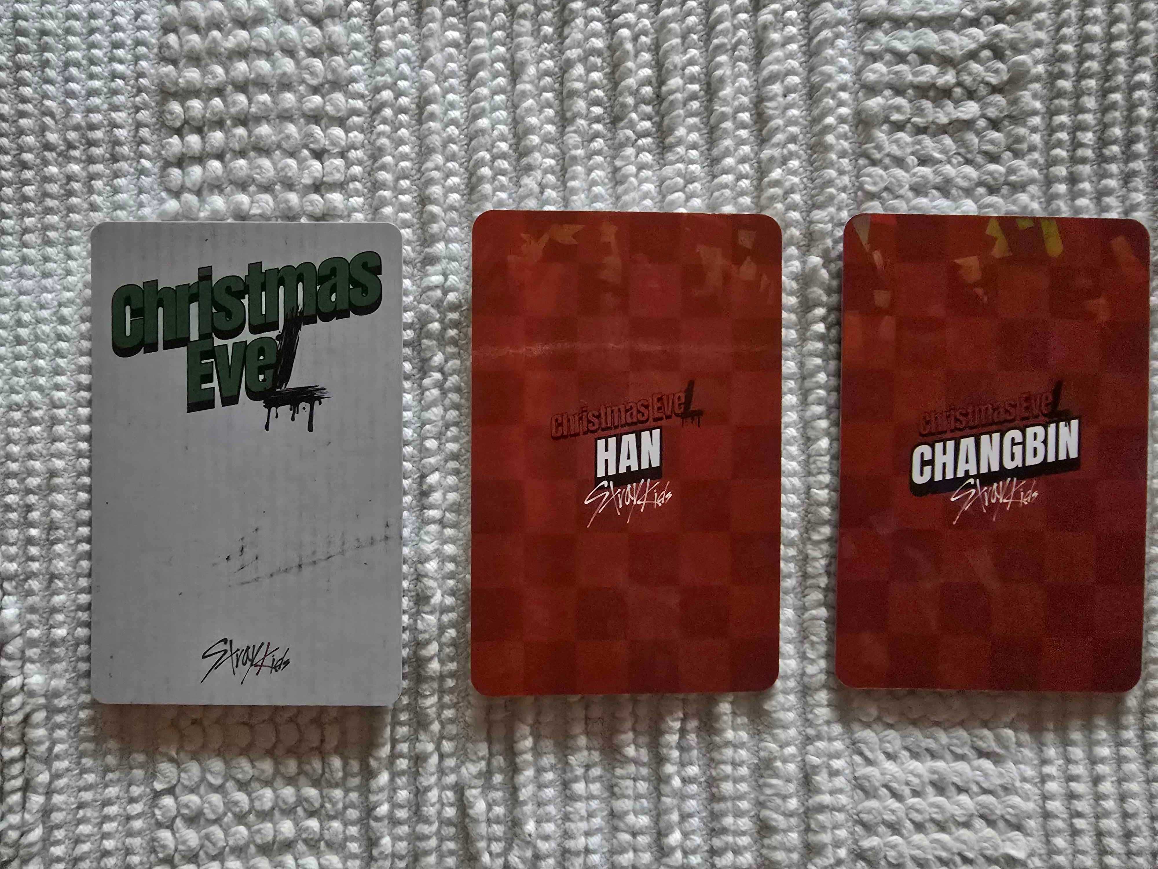 Stray Kids (SKZ) Christmas EveL Photocards
