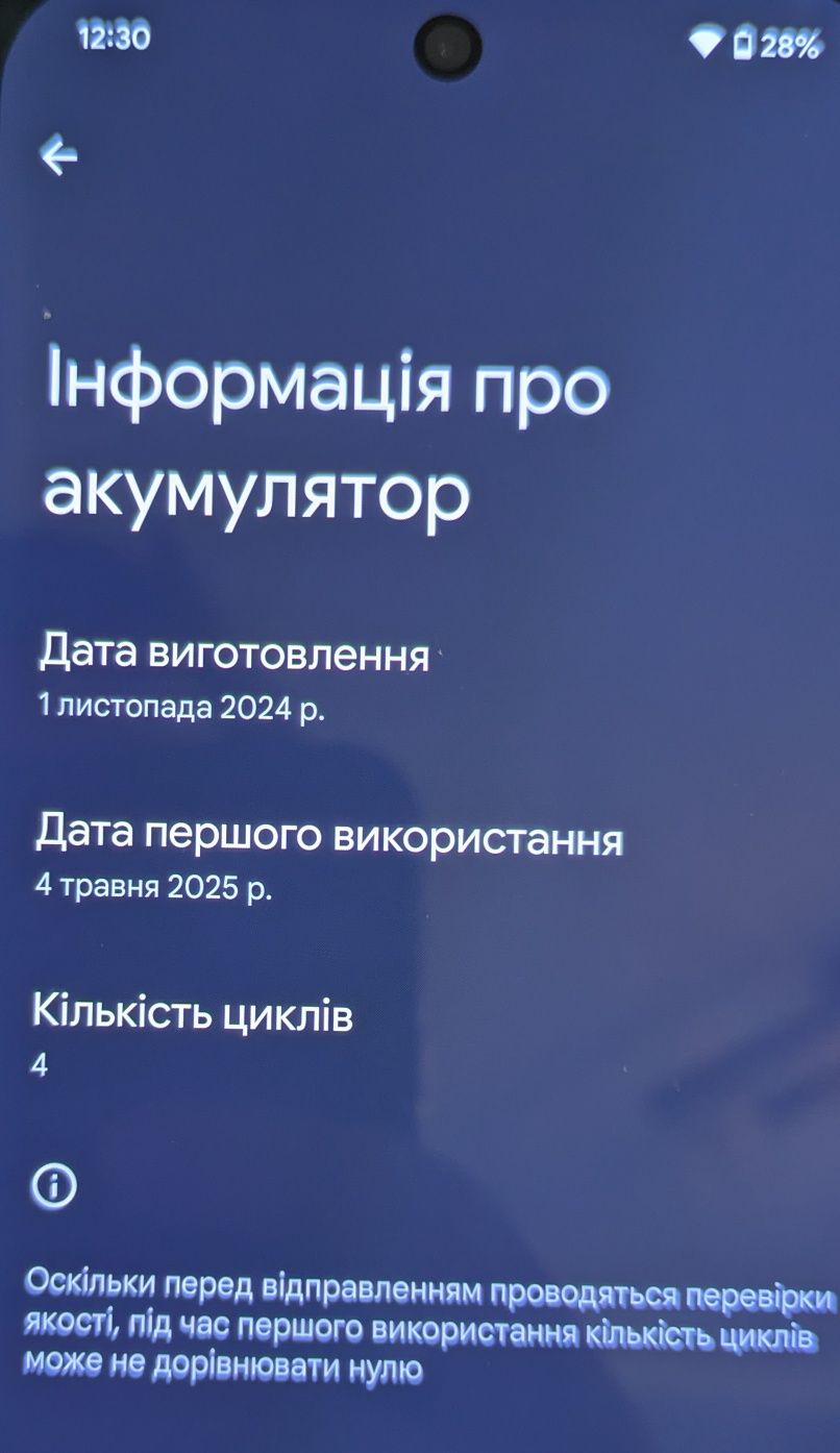 Pixel 9a  8/ 128, обsidian, відкрита коробка