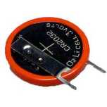 Bateria CR2032 3V 1x1 pionowo rozstaw 10.5mm blasz