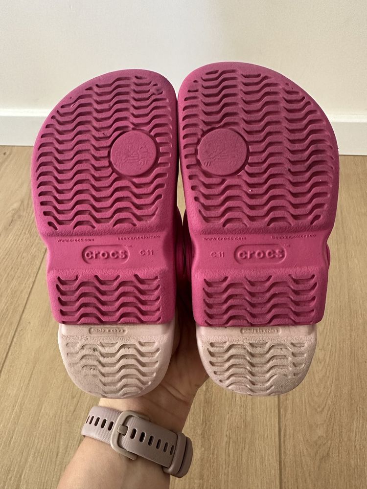 Klapki Crocs C11 dla dziewczynki