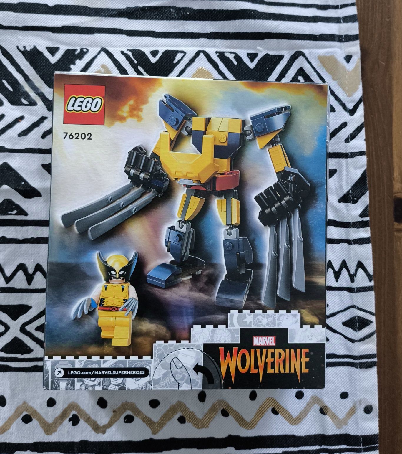 LEGO Wolverine mechaniczna zbroja 76202 Marvel deadpool