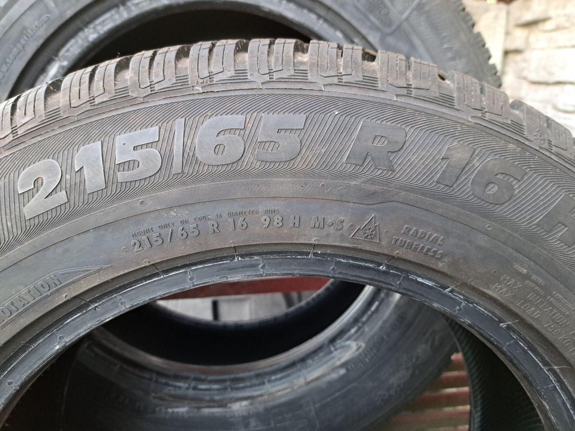 4 Opony NOWE zimowe 215/65 R16 Semperit Montaż i wyważanie Gratis!