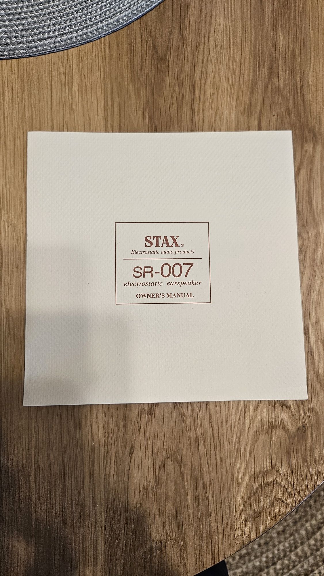 Stax SR-007 MK1 70227