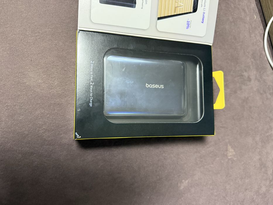 Baseus Qi2 45 Вт Power Bank 10000 мАг MagSafe 15 Вт