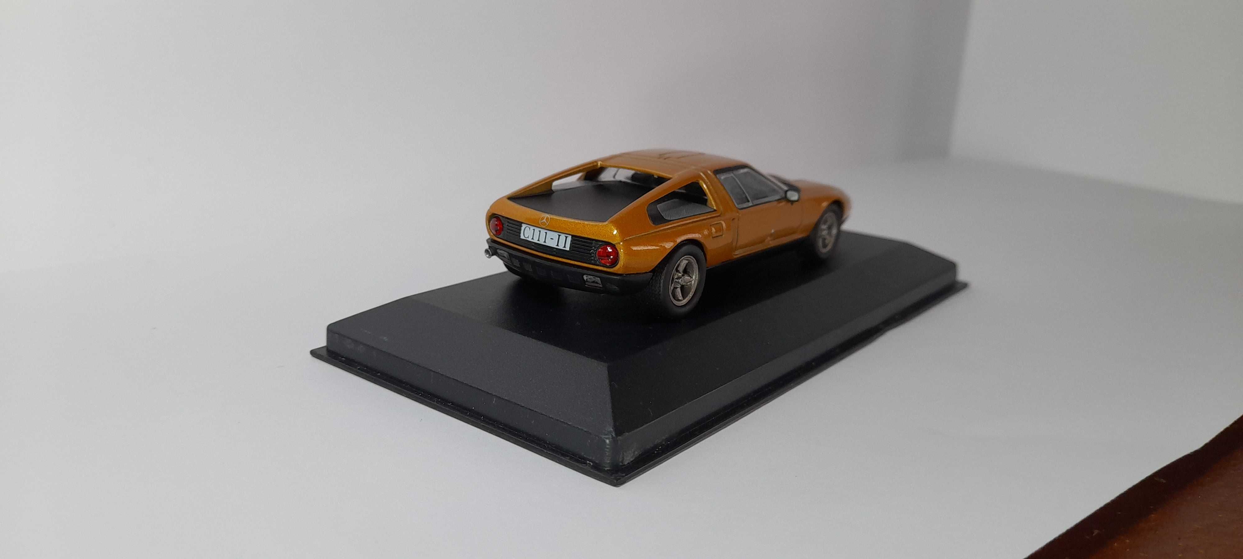 Miniatura Mercedes-Benz C111-II 1970 Edições Altaya 1/43