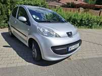 Peugeot 107 Automat 5 Drzwi Klimatyzacja pakiet elektryczny przebieg tylko 72000km