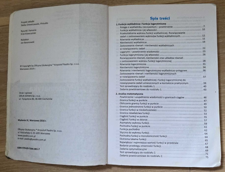 Matematyka zbiór zadań dla liceów i techników kl.3 zakres rozszerzony