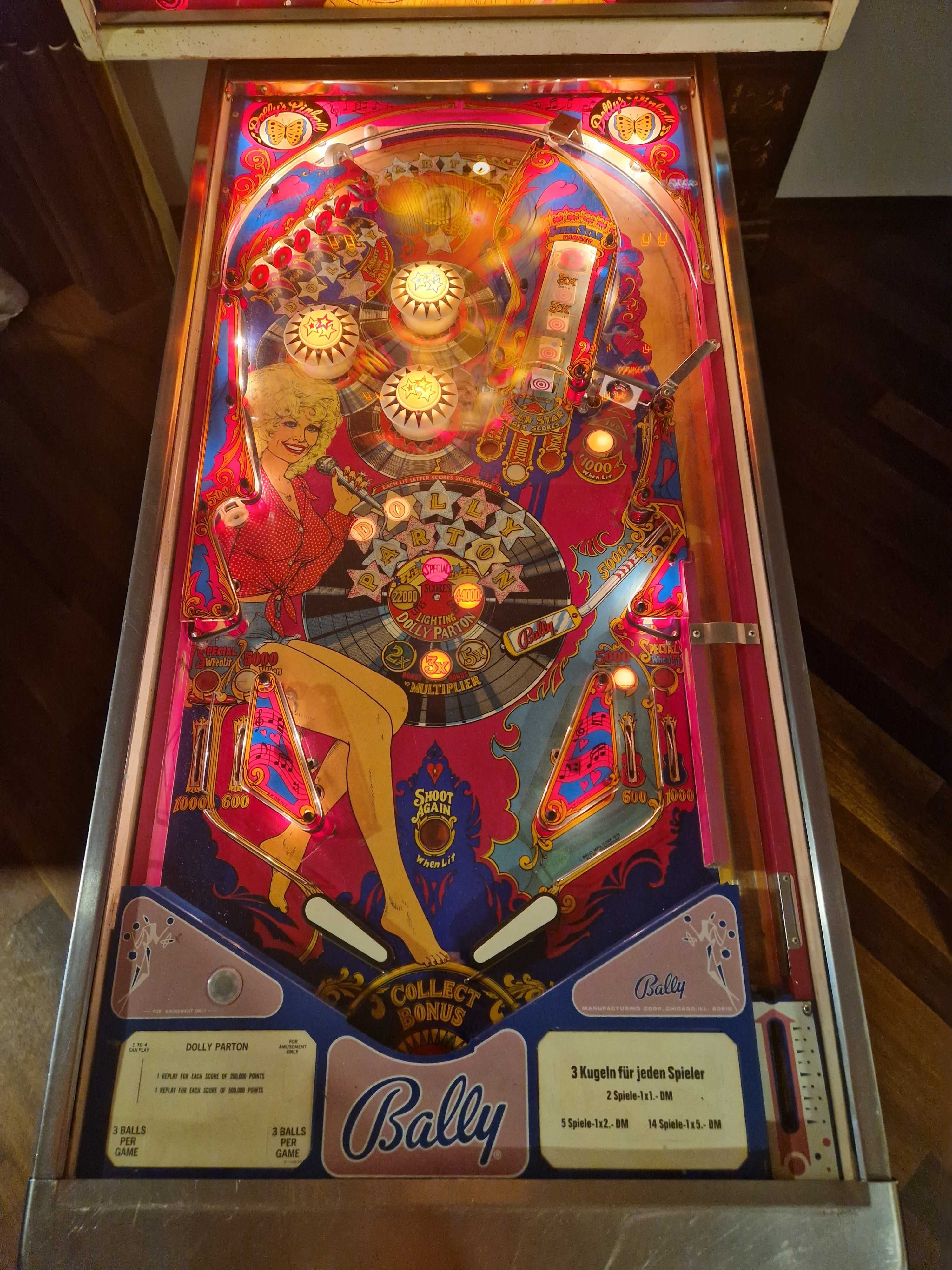 Flipper, Pinball Masyzna do grania retro Dolly Parton